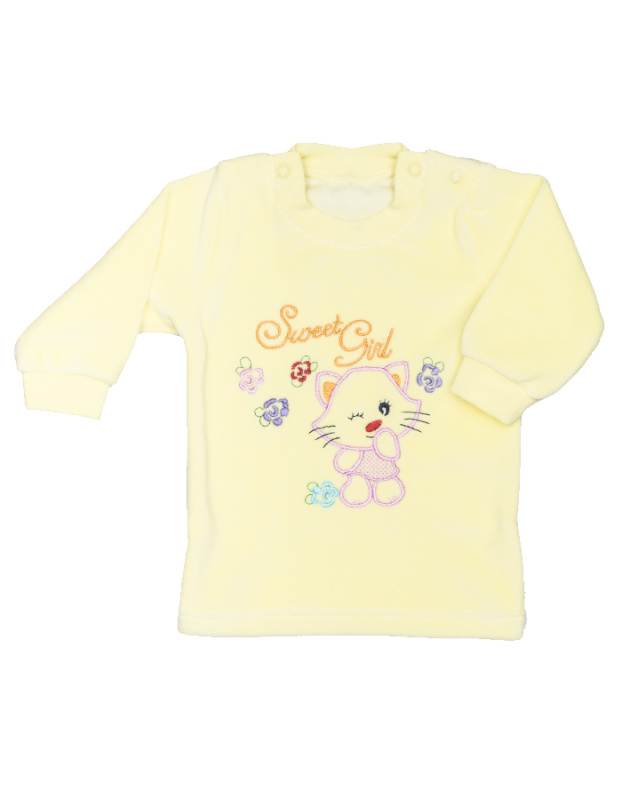 картинка КГ_ОТ Джемпер велюровый 56-74 100% х/б BONITO KIDS/BK506K/уп.4шт./меш.480шт. от BonitoKids