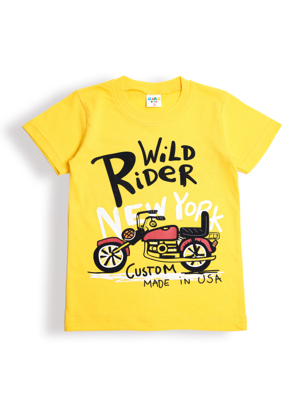 картинка КГ Футболка для мальчика 1-4 лет 100% хлопок BONITO KIDS/DK0001M/уп.4шт./меш.1000шт. от BonitoKids