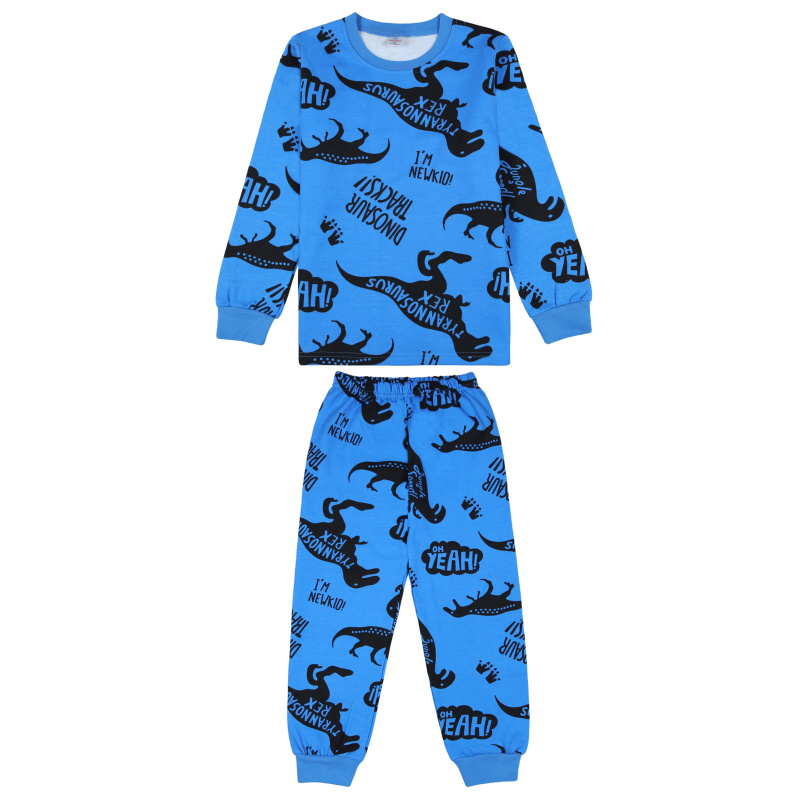 картинка БГ_ЧЗ Пижама для мальчика 7-10 лет 100% хлопок BONITO KIDS/BK0955PJM/уп.4шт./меш.144шт. от BonitoKids