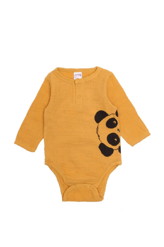 картинка ЧЗ Боди для детей 68-86 см BONITO KIDS/OP1315(ЧЗ)/уп.4шт./меш.720шт. от BonitoKids