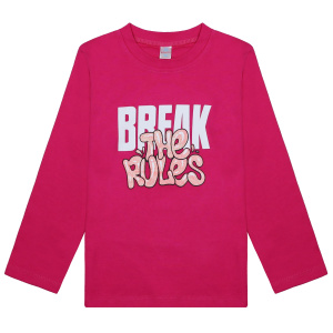 картинка БГ Лонгслив для девочки 5-8 лет 100% хлопок BONITO KIDS/BK0009D(09-24)/уп.4шт./меш.400шт. от BonitoKids