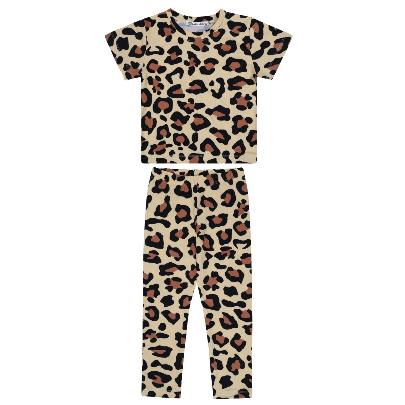 картинка БГ_ЧЗ Комплект для девочки (футболка и лосины) 3-7 лет 60% хлопок, 40% полиэстер BONITO KIDS/BK1723KP(03-24)(ЧЗ)/уп.5шт./меш.400шт. от BonitoKids