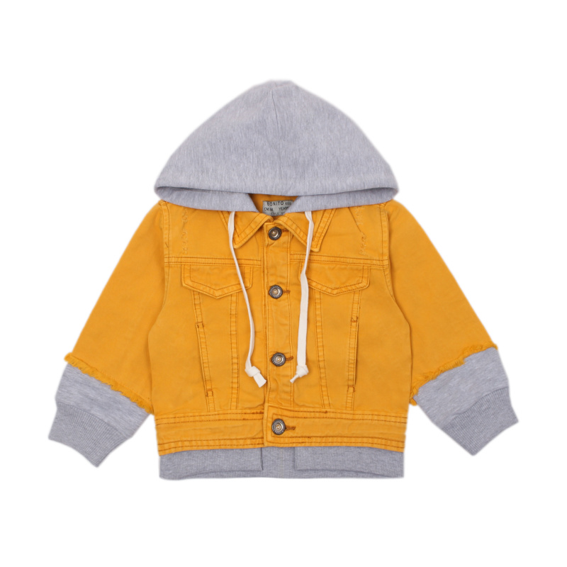 картинка ЧЗ_Куртка для мальчика 3-7 лет 100% хлопок BONITO KIDS/OP1440(02-22)(ЧЗ)/уп.5шт./меш.120шт. от BonitoKids