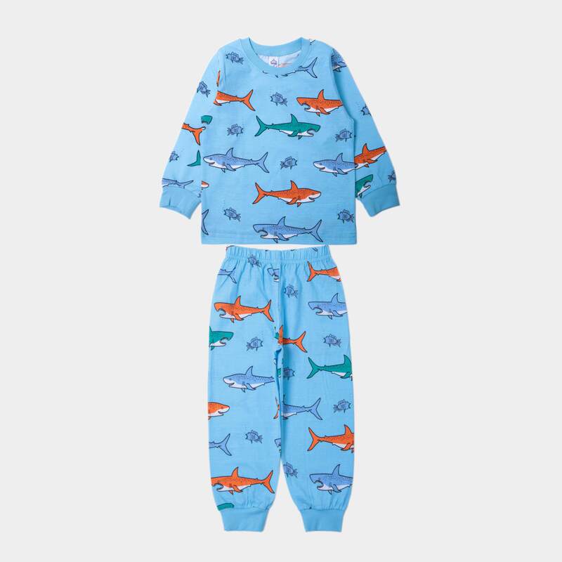 картинка БГ_ЧЗ Пижама для мальчика 3-7 лет 100% хлопок BONITO KIDS/SS6071(01-23)/уп.5шт./меш.300шт. от BonitoKids