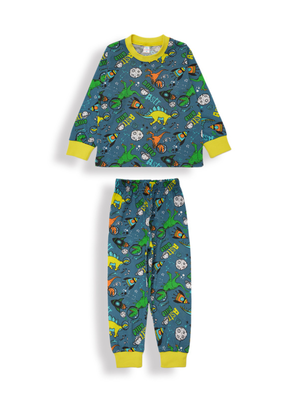 картинка БГ_ЧЗ Пижама для мальчика 3-7 лет 100% хлопок BONITO KIDS/SS6157(ЧЗ)/уп.5шт./меш.300шт. от BonitoKids