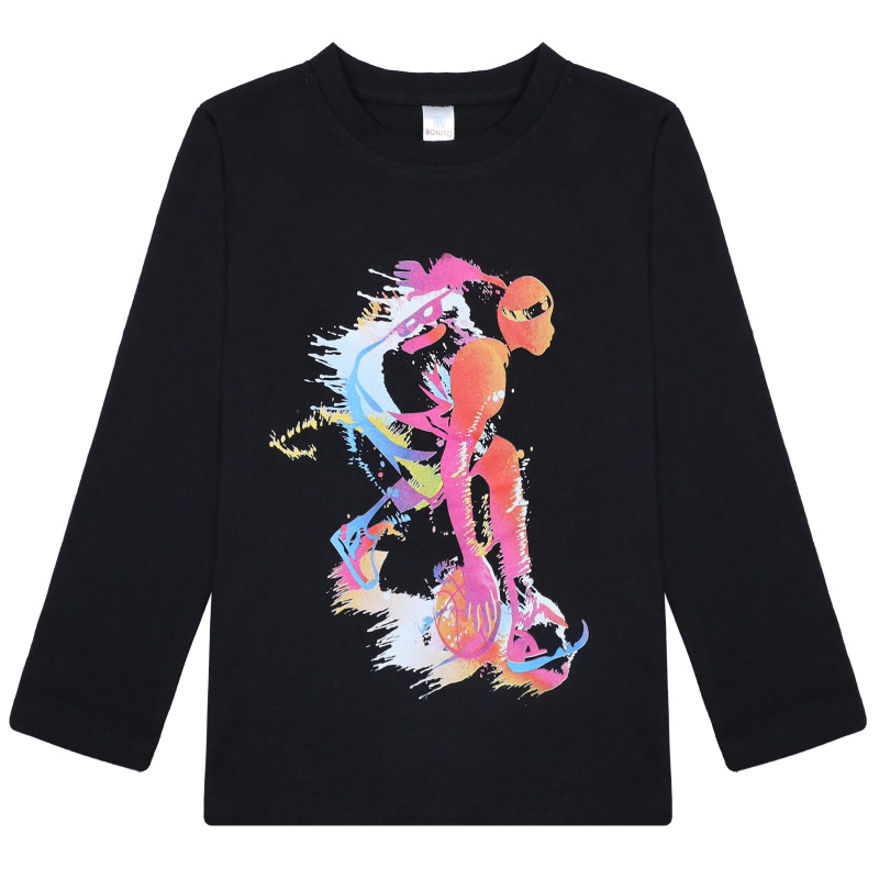 картинка БГ_ЧЗ Лонгслив для мальчика 5-8 лет 100% хлопок BONITO KIDS/BK0009M(5-8)(09-24)(ЧЗ)/уп.4шт./меш.400шт. от BonitoKids