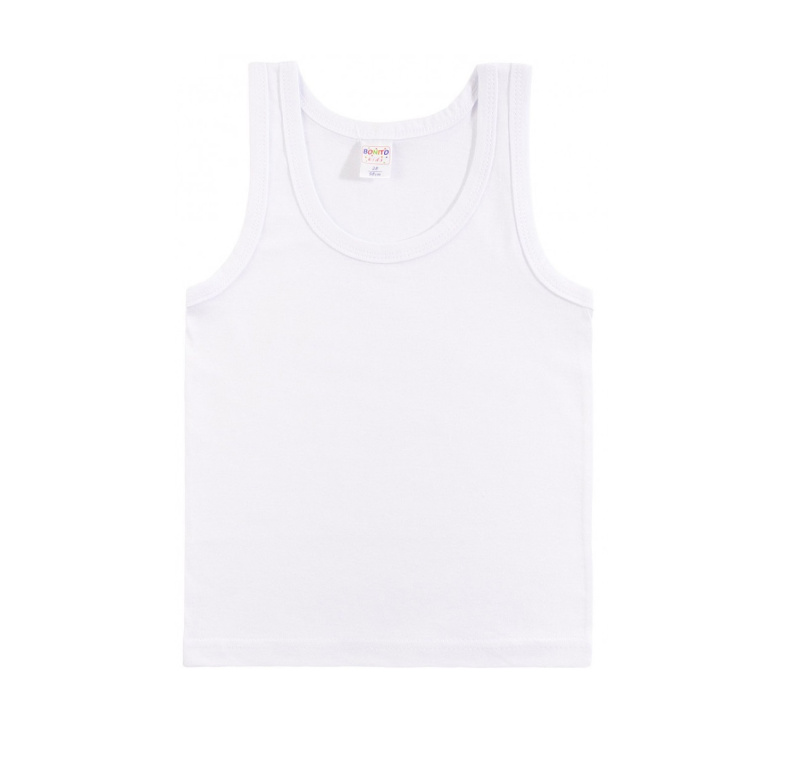 картинка БГ_ЧЗ Майка для мальчика 3-7 лет 100% хлопок BONITO-KIDS/BK0438M(06-23)(ЧЗ)/уп.10шт./меш.1000шт. от BonitoKids