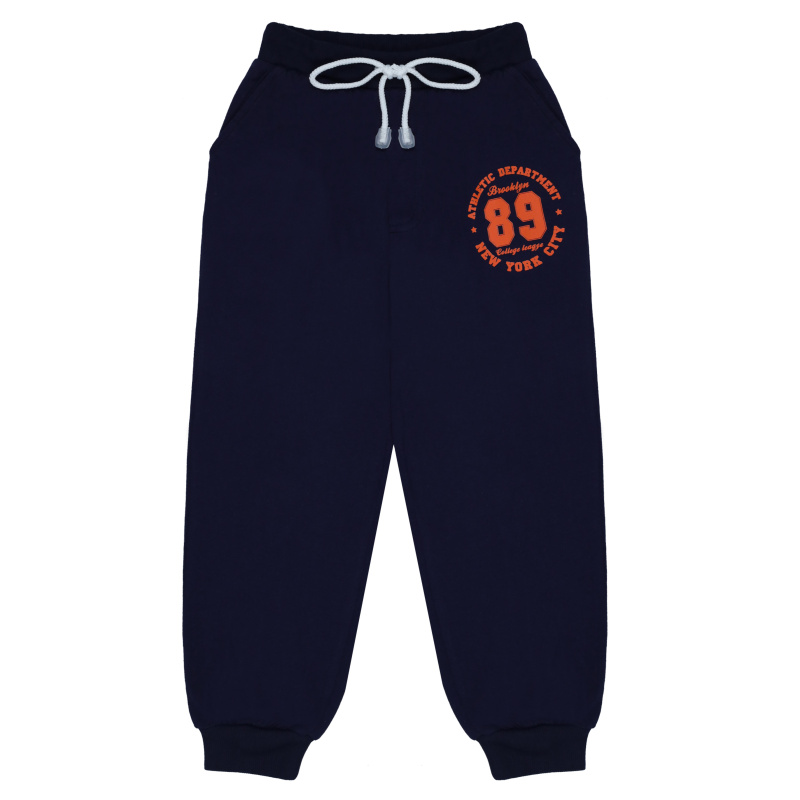 картинка БГ_ЧЗ Штаны для мальчика 7-11 лет, 100% хлопок, BONITO KIDS/BK1312B(06-23)(ЧЗ)/уп.5шт./меш.300шт. от BonitoKids