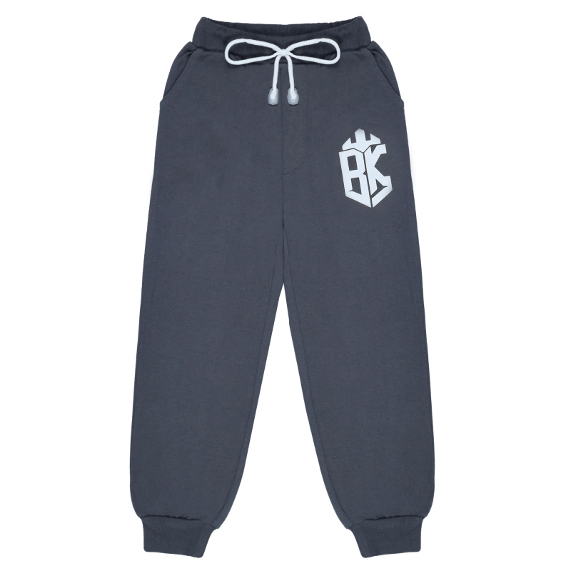 картинка БГ_ЧЗ Штаны для мальчика 7-11 лет, 100% хлопок, BONITO KIDS/BK1312B(09-24)(ЧЗ)/уп.5шт./меш.300шт. от BonitoKids