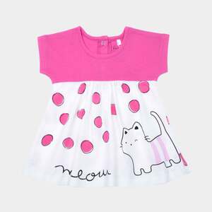 картинка Платье для девочки 68-86 см 100% хлопок BONITO KIDS/OP1872/уп.4шт./меш.800шт. от BonitoKids