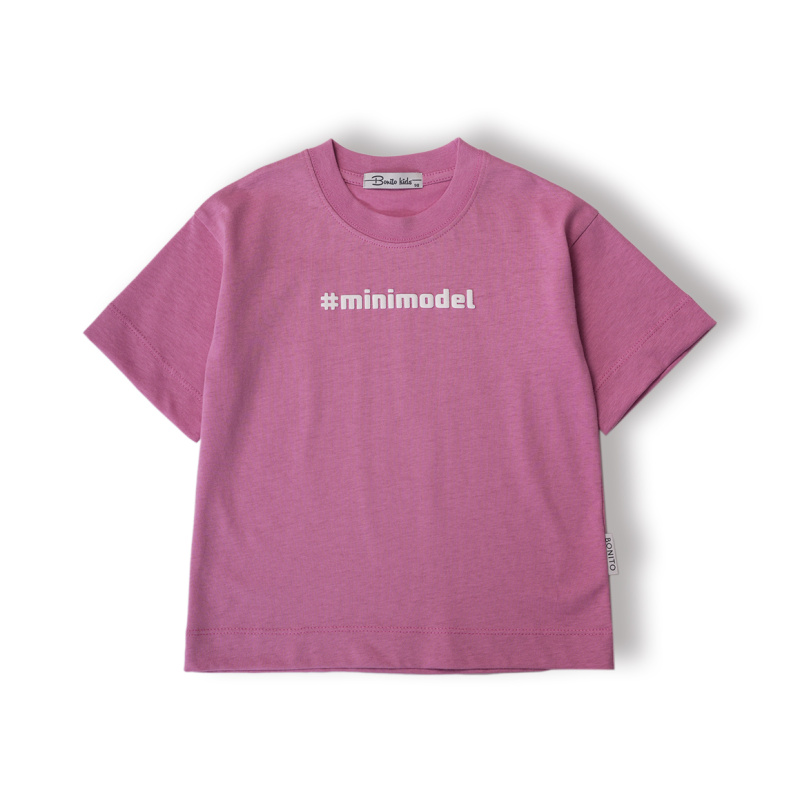 картинка БГ_ЧЗ Футболка для девочки 3-7 лет BONITO KIDS/SS6080(04-24)/уп.5шт./меш.690шт. от BonitoKids