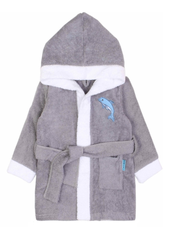 картинка БГ_ЧЗ Халат для мальчика 8-12 лет 100% хлопок BONITO KIDS/SS6024/уп.5 шт./меш.50шт. от BonitoKids