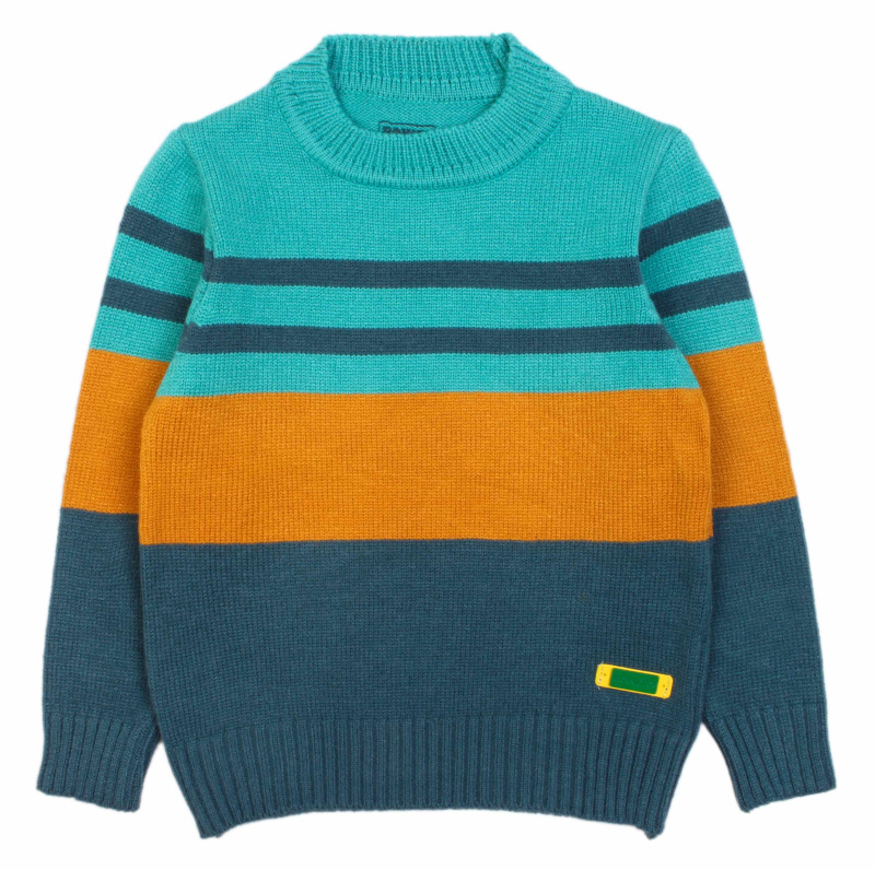 картинка БГ_ЧЗ Джемпер для мальчика 2-6 лет 50% вискоза, 22% нейлон, 28% пэ BONITO KIDS/OP1552(ЧЗ)/уп.3шт./меш.240шт. от BonitoKids