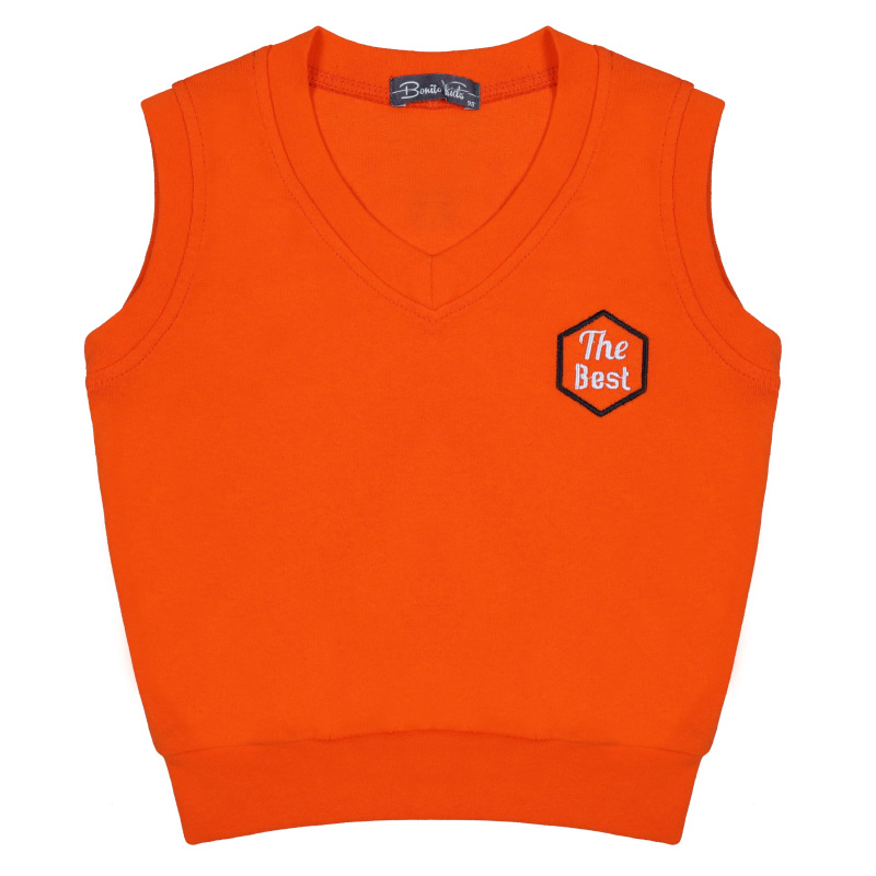 картинка КГ Жилет для мальчика 3-7 лет 95% хлопок, 5% лайкра BONITO KIDS/BK5184J/уп.5шт./меш.485шт. от BonitoKids