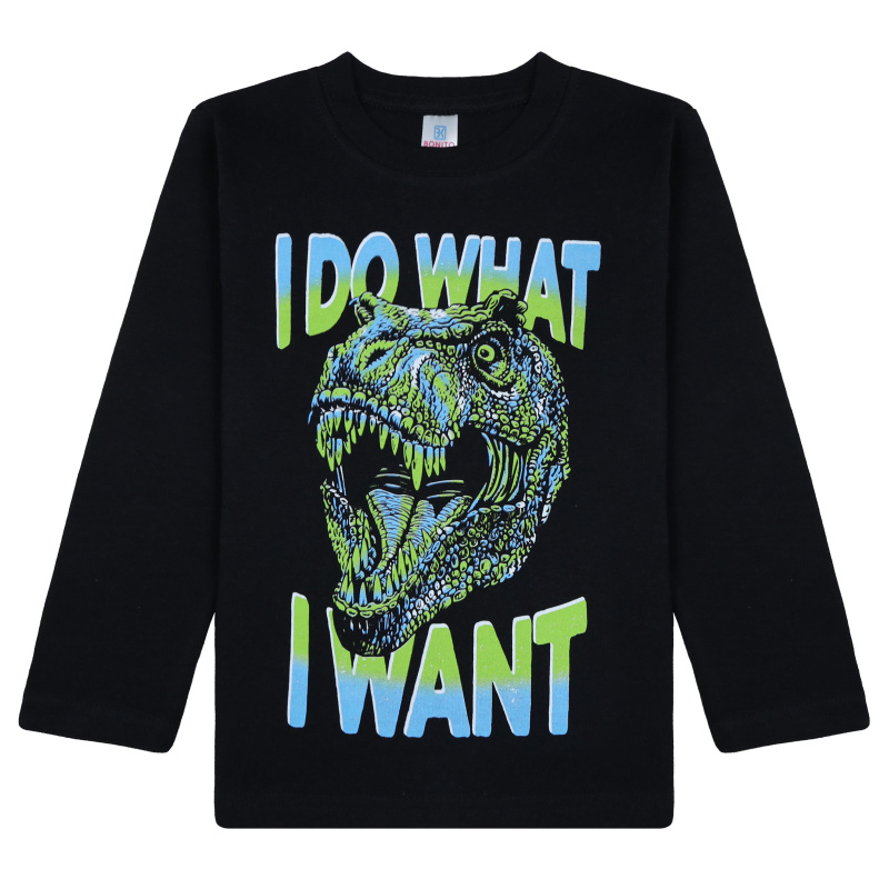 картинка БГ Лонгслив для мальчика 4-8 лет 100% хлопок BONITO KIDS/BK0009M(4-8)(09-24)/уп.5шт./меш.400шт. от BonitoKids