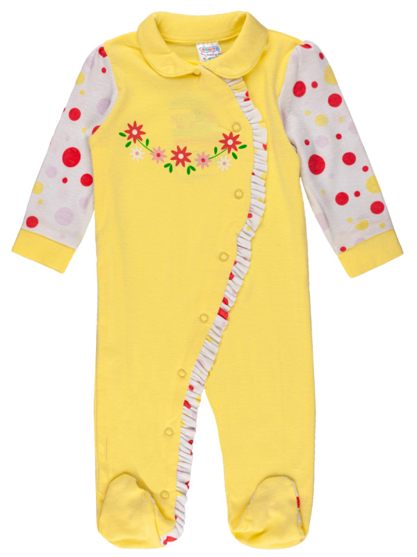 картинка КГ_ОТ Комбинезон для новорожденных 100% ХБ 62-80 см BONITO KIDS/OP346/уп.4шт./меш.476шт. от BonitoKids