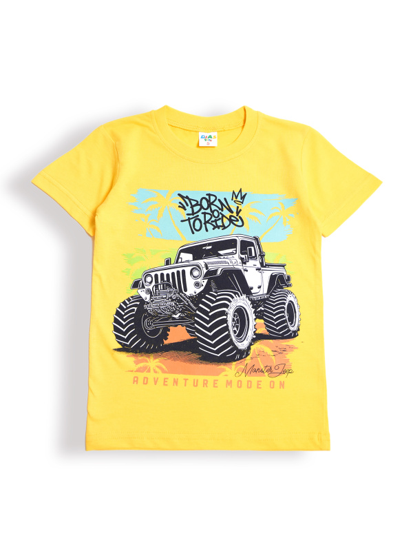 картинка КГ Футболка для мальчика 5-8 лет 100% хлопок DIAS KIDS/DK0002M/уп.4шт./меш.800шт. от BonitoKids