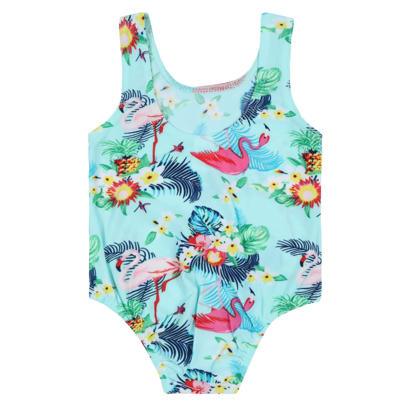 картинка БГ_ЧЗ Купальник для девочки (слитный) 2-6 лет 60% хлопок 40% п/э BONITO KIDS/BK1785KP(01-24)/уп.5шт./меш.1100шт. от BonitoKids