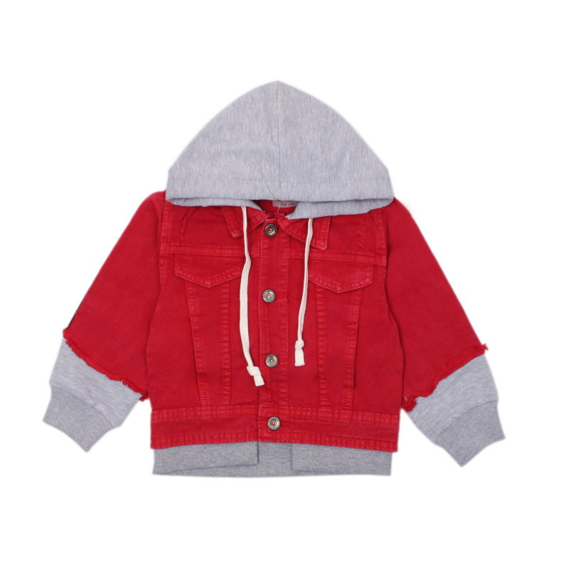 картинка ЧЗ_Куртка для мальчика 3-7 лет 100% хлопок BONITO KIDS/OP1440(02-22)(ЧЗ)/уп.5шт./меш.120шт. от BonitoKids