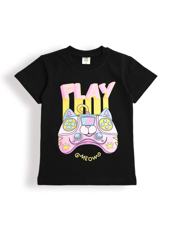 картинка КГ Футболка для девочки 1-4 лет 100% хлопок DIAS KIDS/DK0001D/уп.4шт./меш.1000шт. от BonitoKids