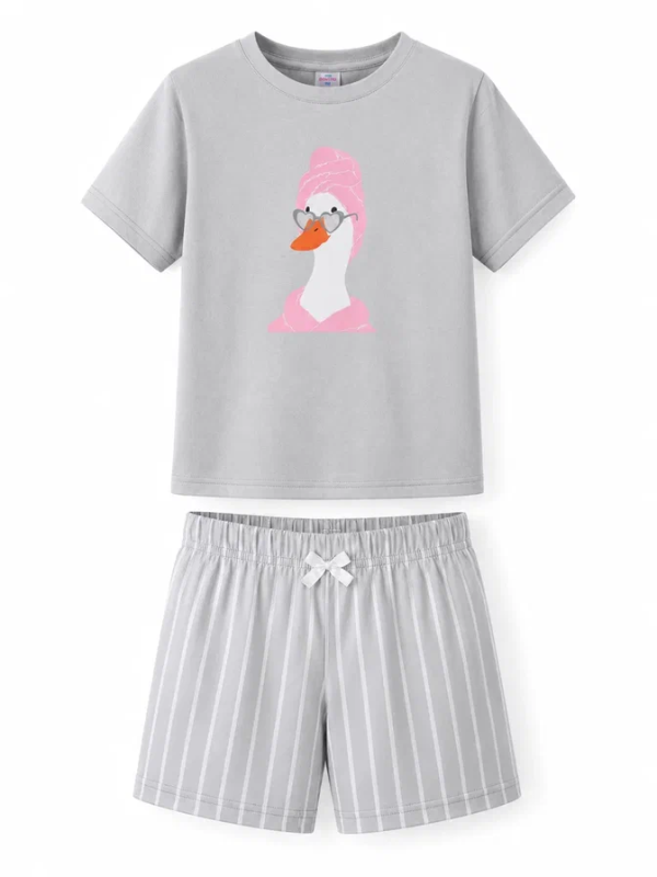 картинка БГ_ЧЗ Пижама для девочки 10-14 лет 100% хлопок BONITO KIDS/BK1823PD(ЧЗ)/уп.5шт./меш.200шт.  от BonitoKids