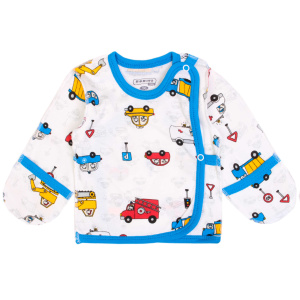 картинка Распашонка для новорожденных 56-62 100% хб BONITO KIDS/OP1382/уп.6 шт./меш.624шт. от BonitoKids