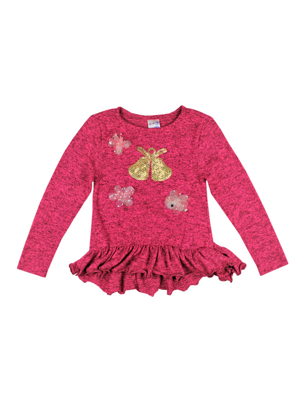 картинка КГ_ОТ Кофта для девочки 3-7 лет, 100% п/э, BONITO KIDS/OP239П/уп.5шт./меш.305шт. от BonitoKids