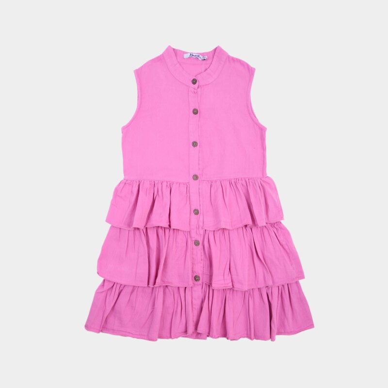 картинка ЧЗ Платье для девочки 8-12 лет 100% хлопок BONITO KIDS/OP1183(ЧЗ)/уп.5шт./меш.240шт. от BonitoKids