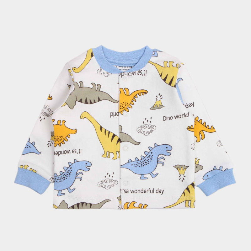 картинка БГ_ЧЗ Кофта для мальчика 62-86 см 100% хлопок BONITO KIDSD/OP1734/уп.5шт./меш.500шт. от BonitoKids