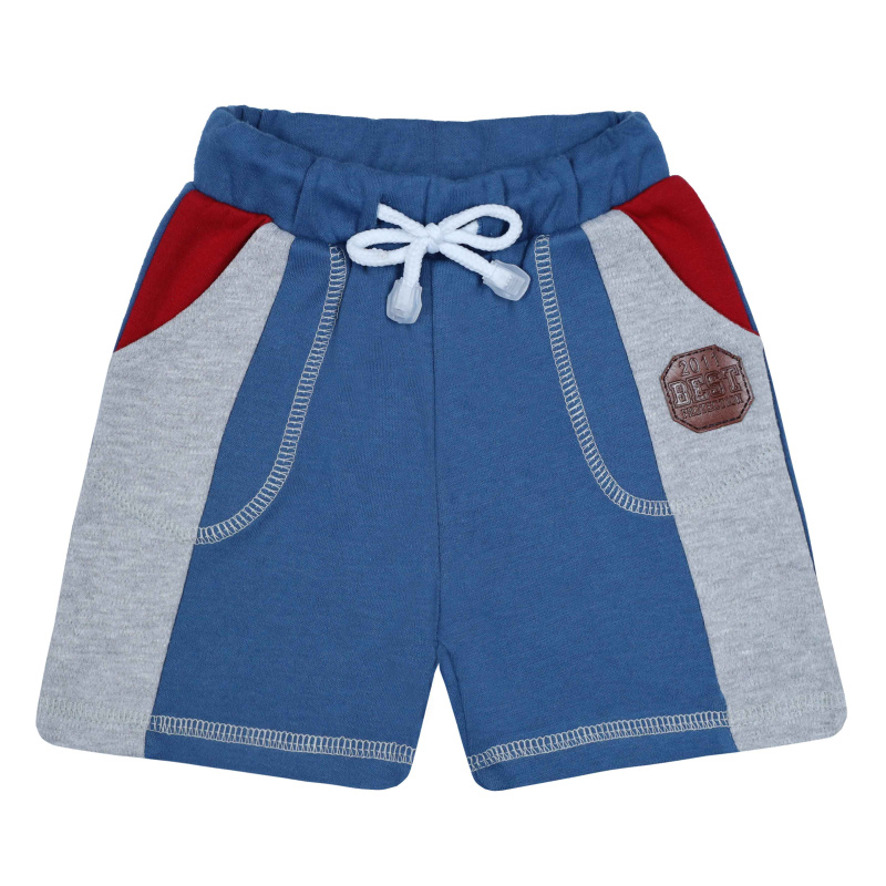 картинка БГ_ЧЗ Шорты для мальчика 2-5 лет 100% хлопок BONITO KIDS/BK1426SH(01-23)(ЧЗ)/уп.4шт./меш.500шт. от BonitoKids