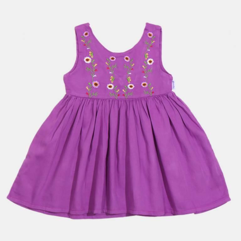 картинка ЧЗ Платье для девочки 3-7 лет 100% хлопок BONITO KIDS/OP1675(ЧЗ)/уп.5шт./меш330.шт. от BonitoKids
