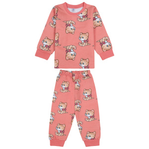 картинка БГ Пижама для девочки 2-6 лет 100% хлопка BONITO KIDS/BK0920PJD23-01 /уп.5шт./меш.200шт. от BonitoKids