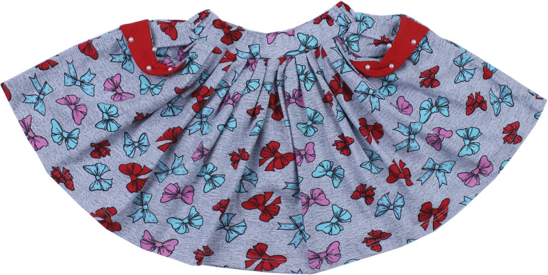 картинка ЧЗ Юбка для девочки 3-7 лет 92% хлопок, 8% лайкра BONITO KIDS/BK1192Y(ЧЗ)/уп.5шт./меш.350шт. от BonitoKids