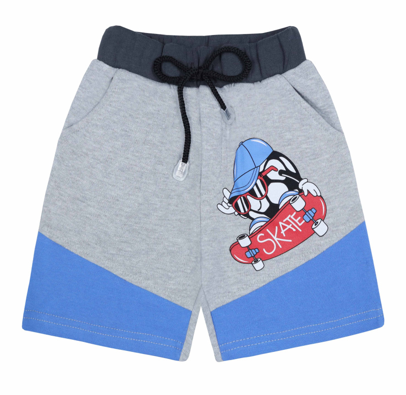 картинка БГ_ЧЗ Шорты для мальчика 2-5 лет 100% хлопок BONITO KIDS/BK1427SH(06-22)(ЧЗ)/уп.4шт./меш.500шт. от BonitoKids