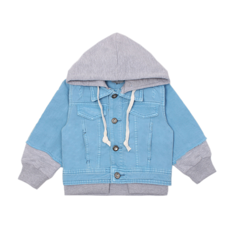 картинка ЧЗ_Куртка для мальчика 3-7 лет 100% хлопок BONITO KIDS/OP1440(02-22)(ЧЗ)/уп.5шт./меш.120шт. от BonitoKids