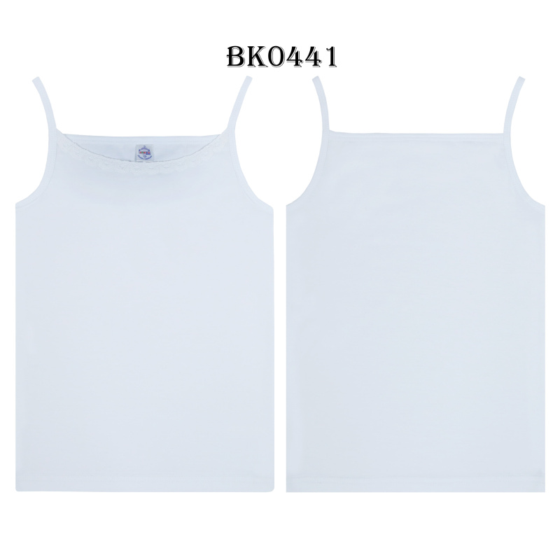 картинка БГ_ЧЗ Майка для девочек 8-12 лет 100% хлопок BONITO KIDS/BK0441M/уп.10шт./меш.900шт. от BonitoKids