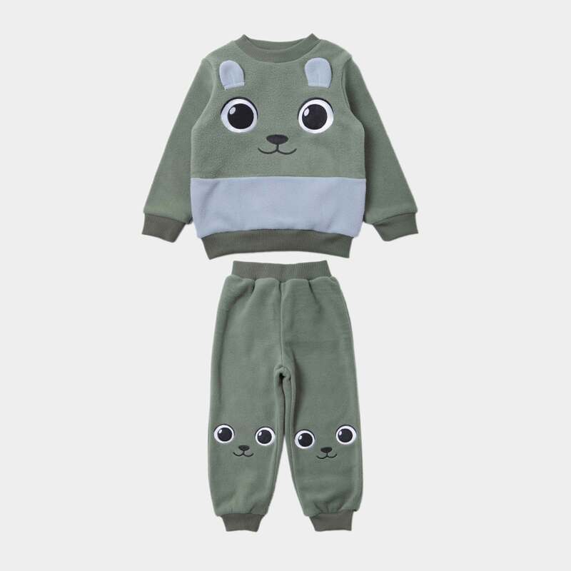 картинка ЧЗ Комплект для детей (свитшот и штаны), 2-6 лет, 100% полиэстер, BONITO KIDS/OP1902(01-23)(ЧЗ)/уп.5шт./меш.105шт. от BonitoKids