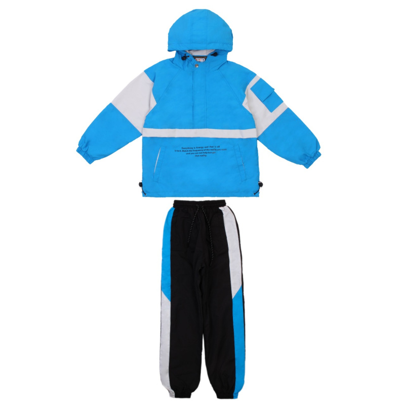 картинка БГ_ЧЗ Комплект для мальчика (толстовка, трико), 9-12 лет, 100% п/э,  BONITO KIDS/OP096(ЧЗ)/уп.4шт./меш.92шт. от BonitoKids