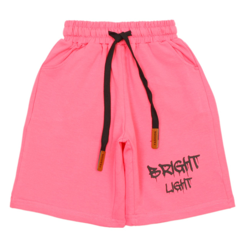 картинка БГ_ЧЗ Шорты для девочки 8-12 лет 95% хлопок, 5% эластан BONITO KIDS/OP1412(ЧЗ)/уп.5шт./меш.330шт. от BonitoKids