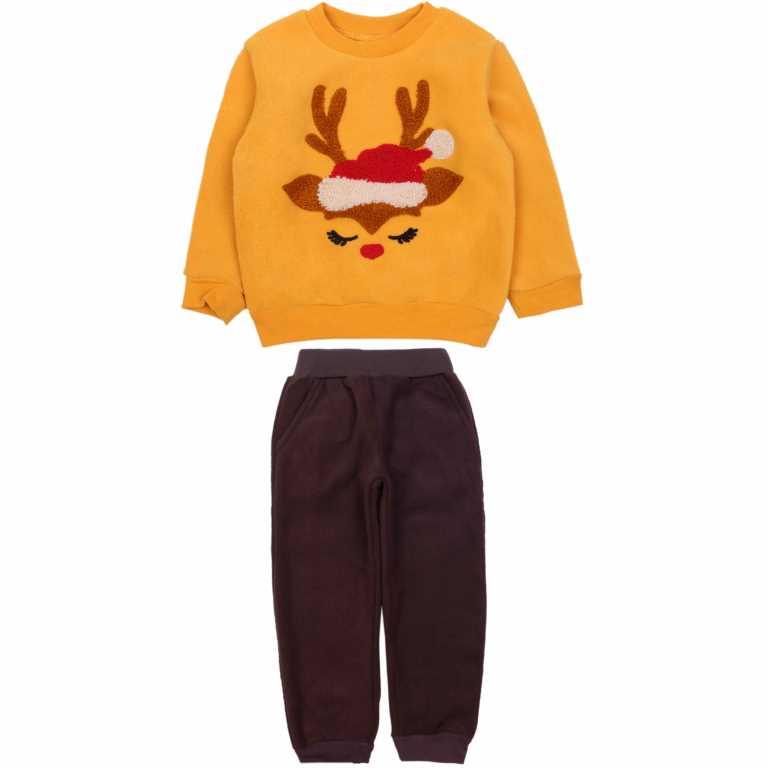 картинка БГ_ЧЗ Комплект для детей (толстовка, брюки), 2-5 лет, 100% п/э, BONITO KIDS/OP1489(ЧЗ)/уп.4шт./меш.96шт. от BonitoKids