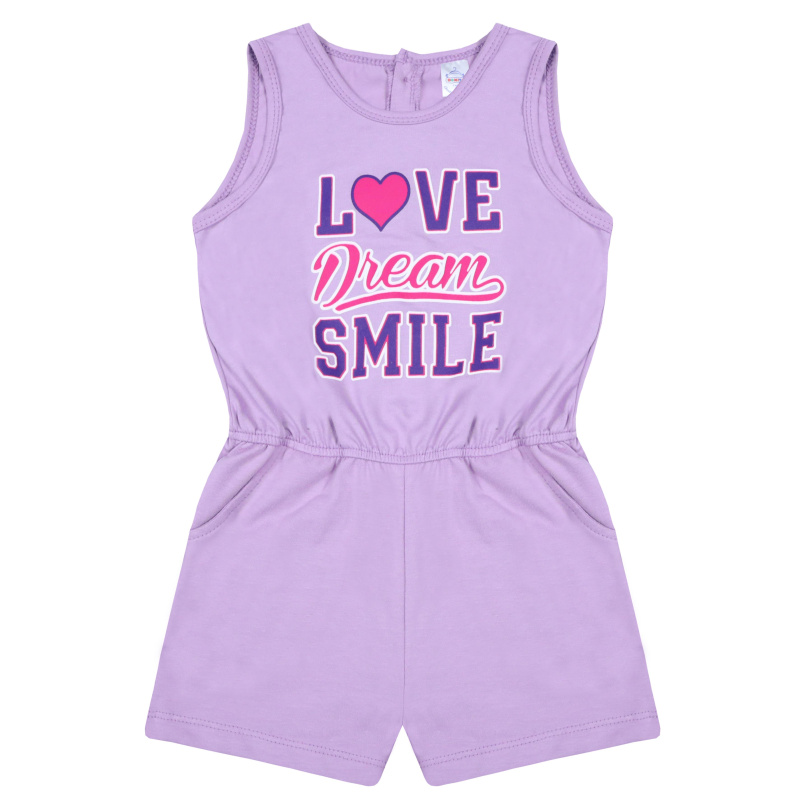 картинка БГ Комбинезон для девочки 2-6 лет 92% хлопок, 8% лайкра BONITO KIDS/BK5206K/уп.5шт./меш.420шт. от BonitoKids