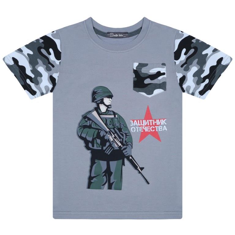 картинка КГ_БГ Комплект для мальчика (футболка и шорты) 6-9 лет 100% хлопок BONITO KIDS /BK1289F, BK1289SH(12-22)/уп.4шт./меш. 360шт. от BonitoKids