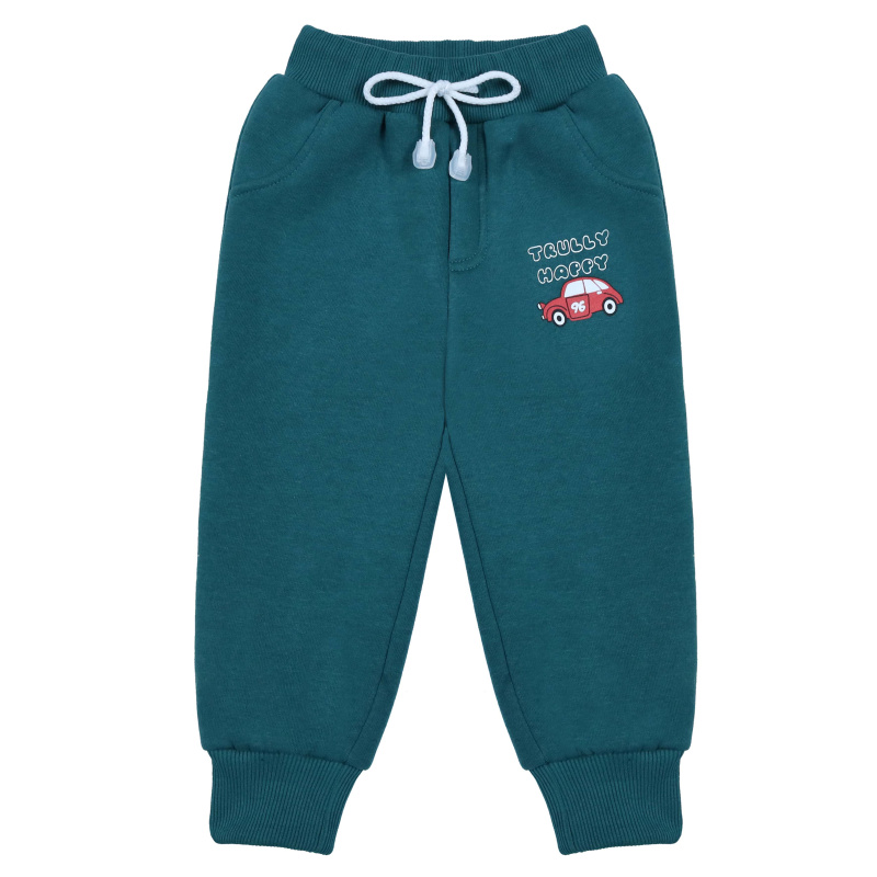 картинка БГ_ЧЗ Штаны для мальчика 1,5-4 лет, 100% хлопок, BONITO KIDS/BK1362B(05-23)(ЧЗ)/уп.4шт./меш.192шт. от BonitoKids