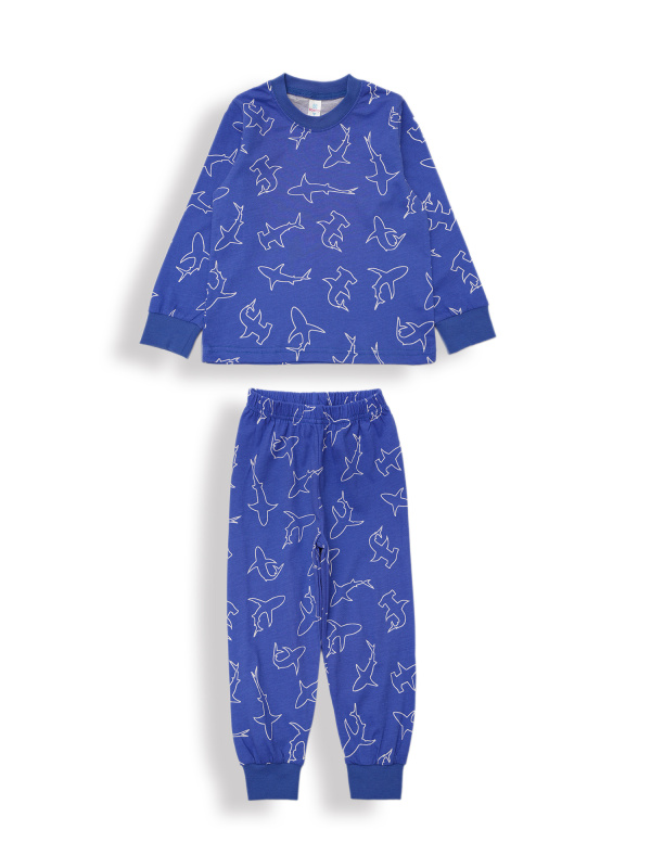 картинка БГ_ЧЗ Пижама для мальчика 3-7 лет 100% хлопок BONITO KIDS/SS6157(ЧЗ)/уп.5шт./меш.300шт. от BonitoKids