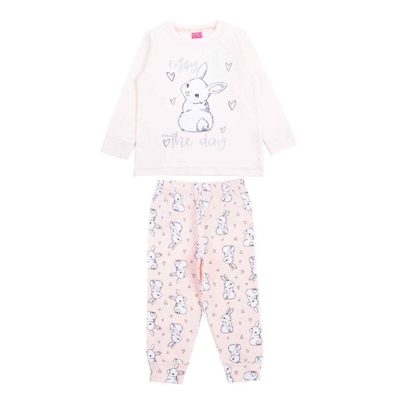 картинка ЧЗ Пижама для девочки 3-7 лет 95% хлопок, 5% эластан BONITO KIDS/OP1833(ЧЗ)/уп.5шт./меш.240шт. от BonitoKids