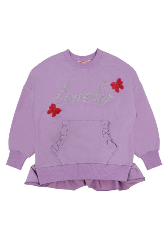 картинка ЧЗ Кофта для девочки 3-7 лет. BONITO KIDS/BK1385K(ЧЗ)/уп.5шт./меш.300шт. от BonitoKids