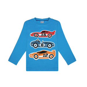 картинка БГ Лонгслив для мальчика 2-5 лет 100% хлопок BONITO KIDS/BK0008M(08-24)/уп.4шт./меш.500шт. от BonitoKids