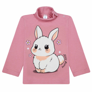 картинка БГ_ЧЗ Водолазка для девочки 1-4 лет 100% хлопок BONITO KIDS/BK0007D10-24/уп.4шт./меш.500шт. от BonitoKids