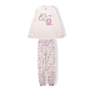 картинка Пижама для девочки 8-12 лет 95 % хлопок  5 эластан% BONITO KIDS/OP1928/уп.5шт./меш.200шт. от BonitoKids