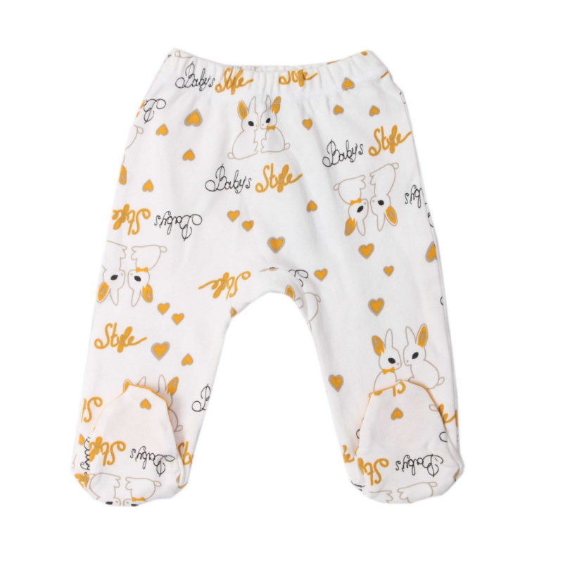 картинка ЧЗ Ползунки для детей 62-80 100% х/б BONITO KIDS/OP1287(ЧЗ)/уп.4шт./меш.640шт. от BonitoKids